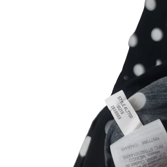 J. Crew Black White Polka Dot Belted Sleeveless Jumpsuit 8 - Picture 9 of 9